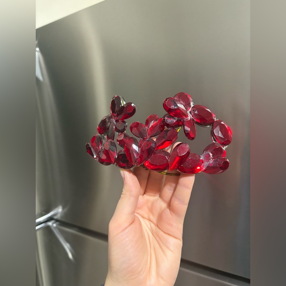 Red ruby headpiece - Picture 2 of 5